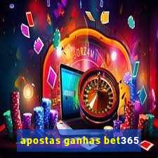 apostas ganhas bet365